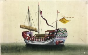 Peintures de bateaux - Unknown artist
