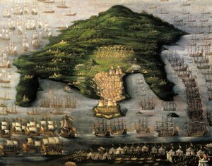 Siège de Corfou, Grèce, artiste inconnu - Unknown artist