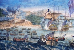 Siège de Louisbourg - Unknown artist