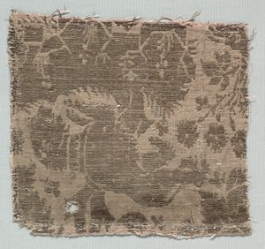 Fragment de soie