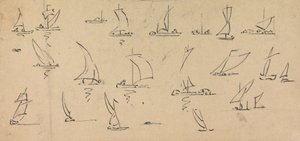 Esquisse de bateaux