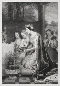 Sainte Amélie, Reine de Hongrie - Unknown artist