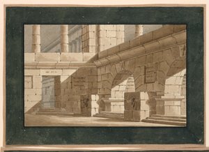 Décor de scène, Cour d