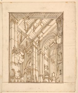 Décor de scène : Intérieur de cuisine - Unknown artist