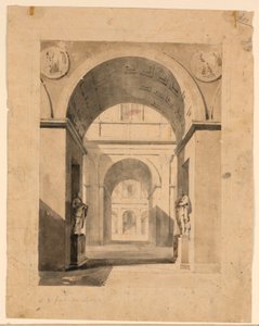 Design de scène, Palais des Cours - Unknown artist