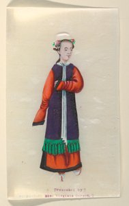 Dame debout - Unknown artist