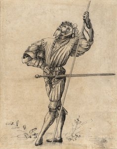 Standing Landsknecht - Unknown artist