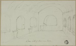 Bains de vapeur de Néron près de Baiae - Unknown artist
