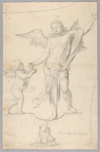 Étude pour une peinture allégorique - Unknown artist