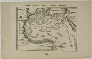 Tabula Moderna Prime Partis Aphricae - Unknown artist