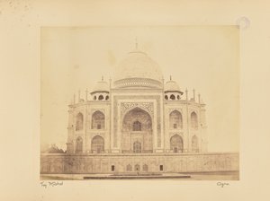 Taj Mahal. Agra - Unknown artist