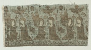 Fragment de textile avec l