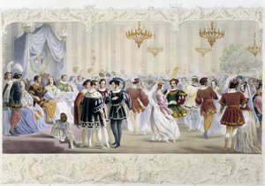 Le bal à la cour - dans « Chevalier d