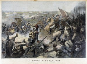 La bataille de Fleurus (Belgique 1794) d