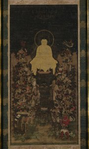 Le Bouddha prêchant le Soutra de la "Perfection de la Sagesse" (Prajnaparamita) - Unknown artist