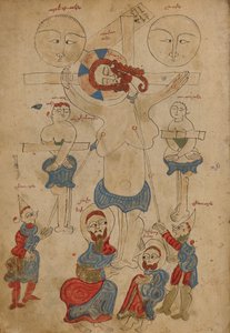 La crucifixion et la déposition - Unknown artist