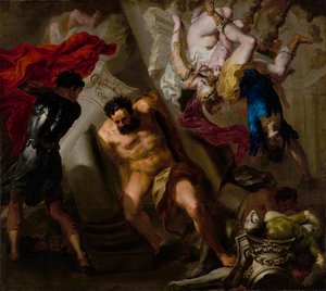 La mort de Samson - Unknown artist