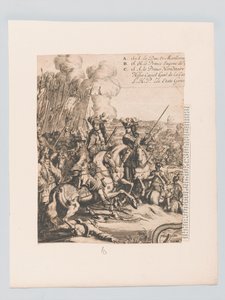Le duc de Marlborough avec ses généraux