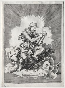 Les Quatre Évangélistes : Saint Jean - Unknown artist