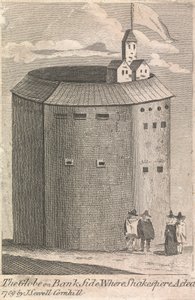 Le Globe sur Bank Side où Shakespeare a joué (publié par J. Serrell); page 10 (Volume Deux) - Unknown artist