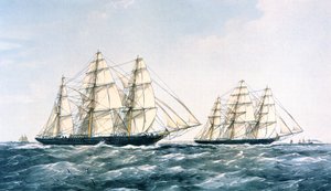 La grande course de clipper de 1866 entre l