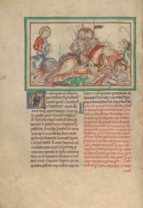 Les cavaliers sur des chevaux crachant du feu - Unknown artist