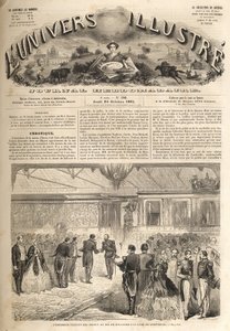 La visite du roi de Hollande à Compiègne en 1861 - Guillaume III (1772-1849)