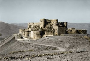 Le Krak des Chevaliers, château fort datant de la période des Croisades situé dans l