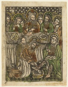 La Cène et le Lavement des pieds des apôtres - Unknown artist