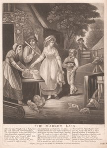La fille du marché - Unknown artist