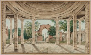La Mosquée de Delhi et le Pilier de Fer