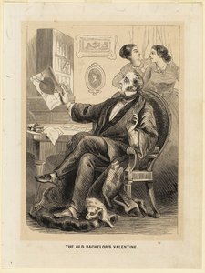La Valentine du vieux célibataire (valentine) - Unknown artist