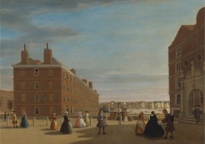Les bâtiments en papier, Inner Temple, Londres - Unknown artist