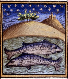 Les Poissons. Miniature d