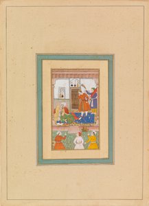 Le Qazi de Hamadan et un jeune homme - Unknown artist