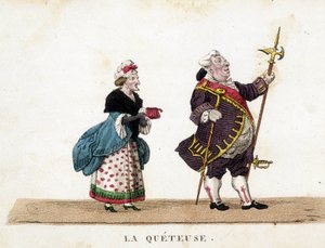 La quêteuse - Unknown artist