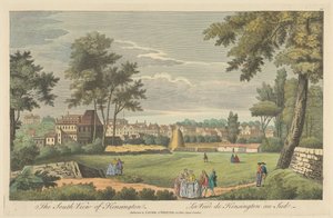 Vue sud de Kensington - Unknown artist