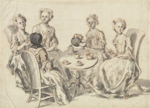La fête du thé - Unknown artist