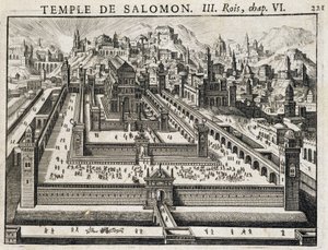 Le Temple de Salomon - La Bible - Unknown artist