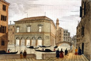 Le Théâtre La Fenice à Venise - Unknown artist