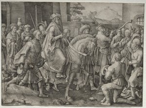 Le Triomphe de Mardochée - Unknown artist