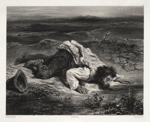 Le Brigand Blessé - Unknown artist