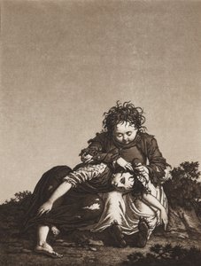 Les jeunes mendiants - Unknown artist