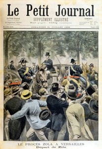 Le procès Zola à Versailles - dans "Le Petit Journal" du 31/07/1898 - Unknown artist