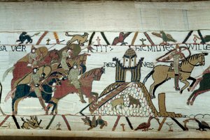 La conquête de la Bretagne par le duc de Normandie Guillaume le Conquérant (1027-1087) : la capture de Rennes (détail) - Unknown artist