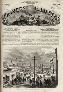La fête du 15 août 1867 au Trocadéro à Paris - L