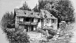 La maison de Bernadette Soubirous (1844-1879) à Lourdes. - Unknown artist