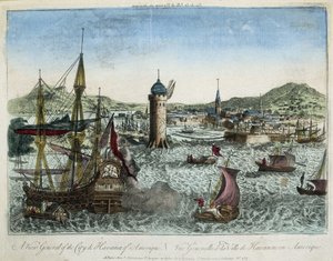 Le port de La Havane et la navigation environnante - gravure - Unknown artist