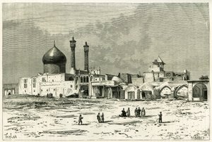 La tombe de Fatma à Koum, gravée par Taylor, d