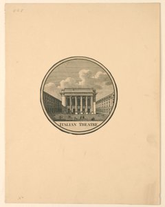Théâtre des Italiens, Paris - Unknown artist